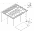 Kit Aquecedor Solar para Piscina 10 a 15 m²  (4 placas de 3m)